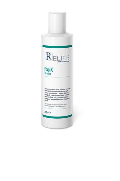 PAPIX CLEANSER DETERGENTE PER PELLI GRASSE CON IMPERFEZIONI  E ACNE 200 ML - Farmamood
