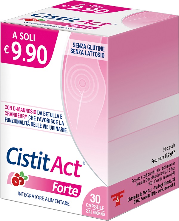 CISTIT ACT FORTE 30 CAPSULE - Farmamood