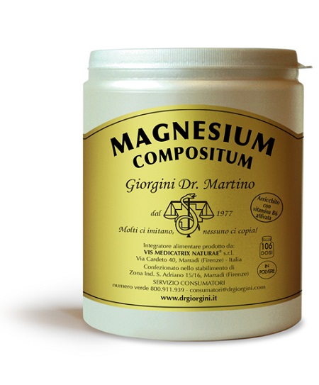 MAGNESIUM COMPOSITUM POLVERE 500 G - Farmamood