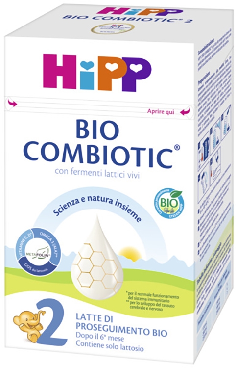 HIPP 2 BIO COMBIOTIC 600 G - Farmamood