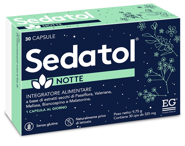 SEDATOL NOTTE NF 30 CAPSULE - Farmamood
