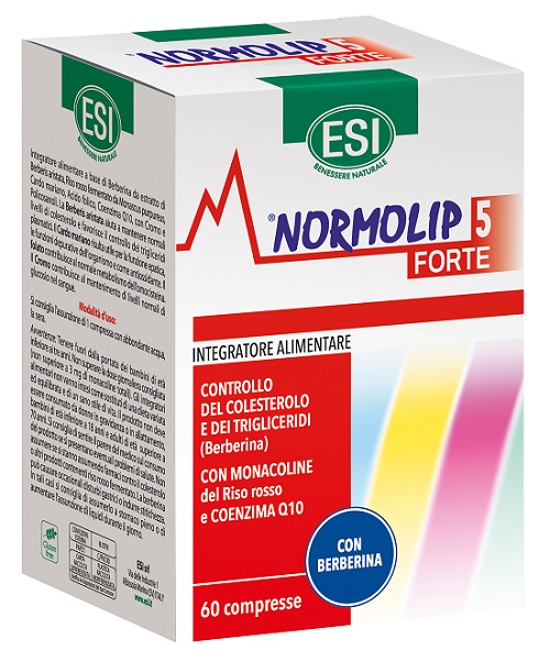 ESI NORMOLIP 5 FORTE 60 COMPRESSE - Farmamood