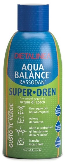 AQUA BALANCE RASSODAN SUPER DREN TE VERDE 500 ML - Farmamood