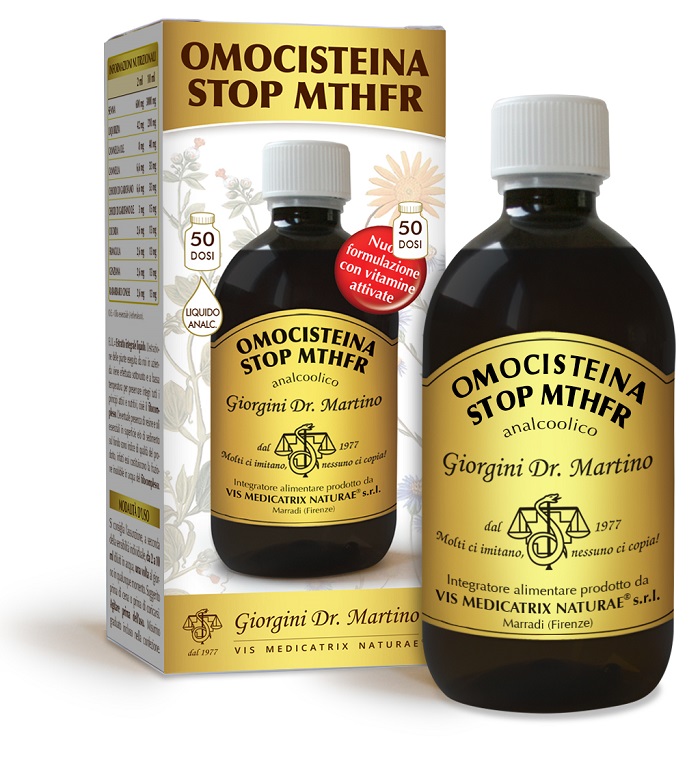 OMOCISTEINA STOP MTHFR LIQUIDO ANALCOOLICO 500 ML - Farmamood