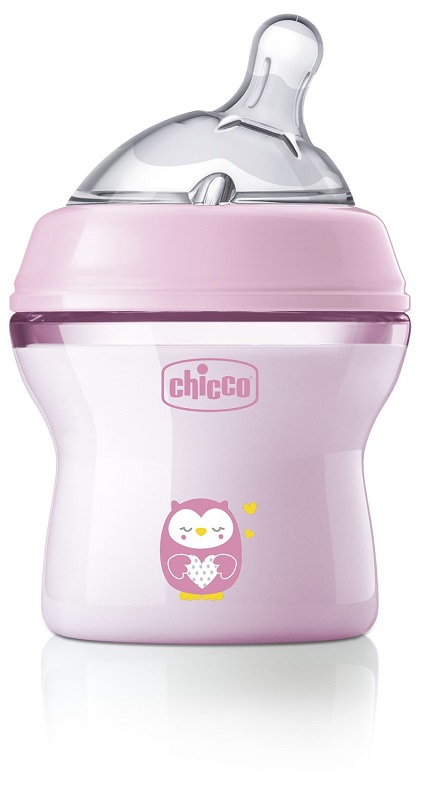 CHICCO BIBERON NAT FEEL PP 0M+ 150 ML BIMBA - Farmamood