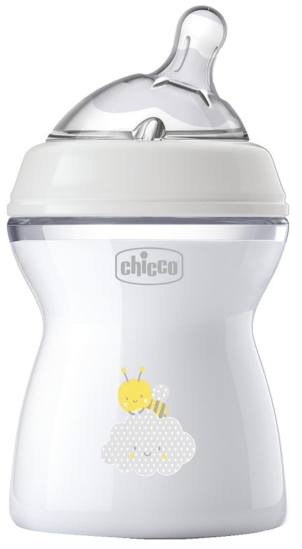 CHICCO BIBERON NAT FEEL PP 2M+ 250 ML UNISEX - Farmamood