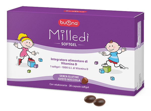 MILLEDI' 30 SOFTGEL - Farmamood