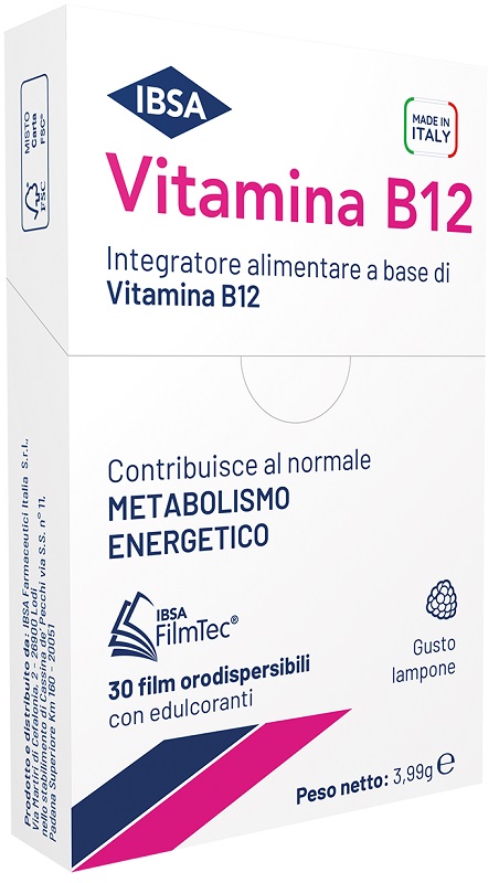VITAMINA B12 IBSA 30 FILM ORALI - Farmamood