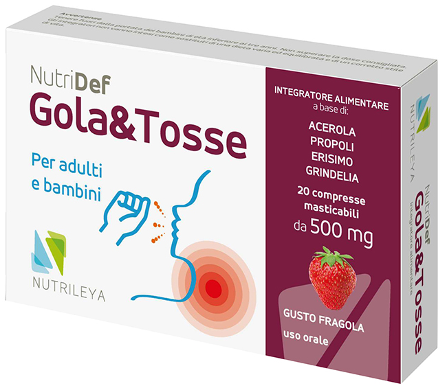 NUTRIDEF GOLA&TOSSE 20 COMPRESSE - Farmamood
