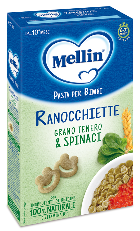 MELLIN RANOCCHIETTE CON SPINACI 280 G - Farmamood
