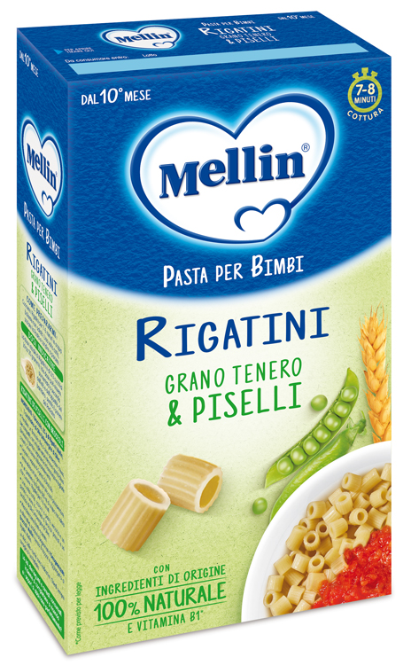 MELLIN RIGATINI CON PISELLI 280 G - Farmamood