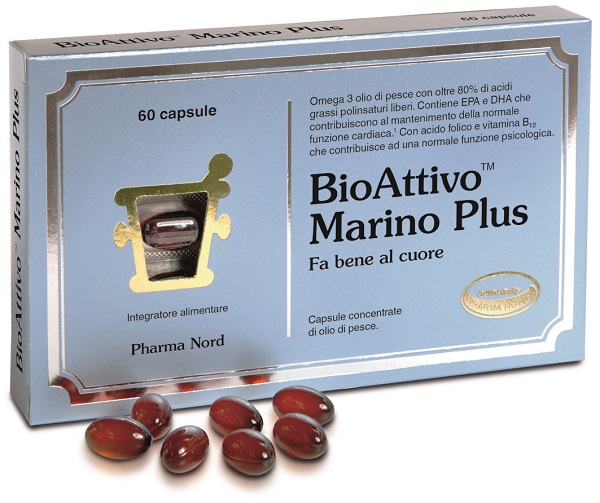 BIOATTIVO MARINO PLUS 60 CAPSULE - Farmamood