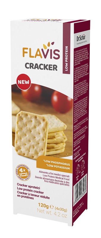 FLAVIS CRACKER APROTEICI 4 PORZIONI DA 30 G - Farmamood