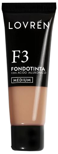 LOVREN FONDOTINTA F3 MEDIUM 25 ML - Farmamood