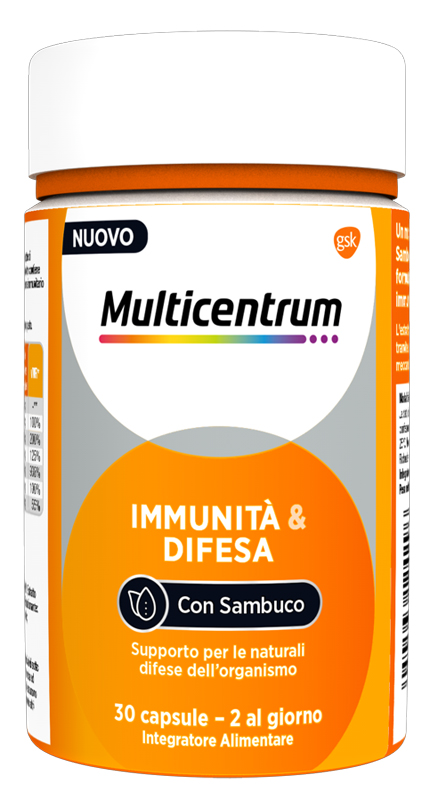 MULTICENTRUM IMMUNITA' & DIFESA 30 CAPSULE - Farmamood