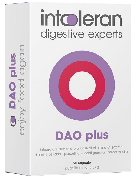 INTOLERAN DAO PLUS 50 CAPSULE - Farmamood