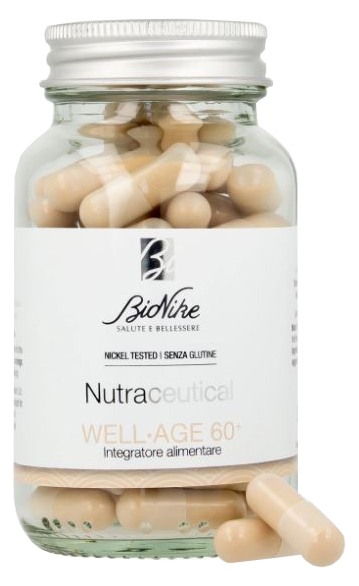 NUTRACEUTICAL WELL AGE 60+ 60 CAPSULE VEGETALI - Farmamood