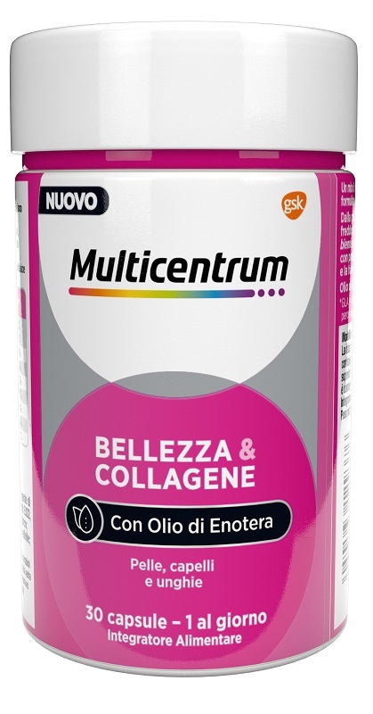 MULTICENTRUM BELLEZZA & COLLAGENE 30 CAPSULE - Farmamood