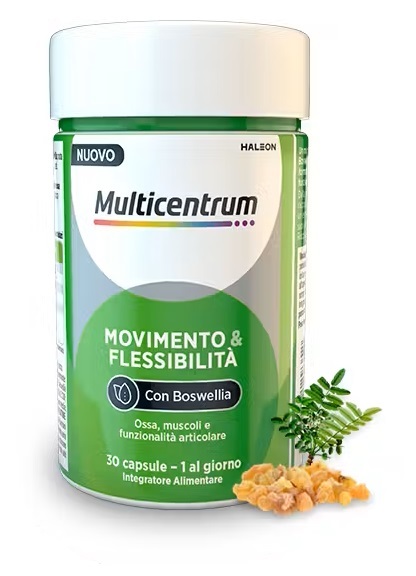 MULTICENTRUM MOVIMENTO&FLESSIBILITA' 30 CAPSULE MOLLI - Farmamood