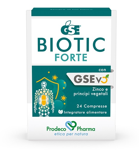GSE BIOTIC FORTE 24 COMPRESSE - Farmamood