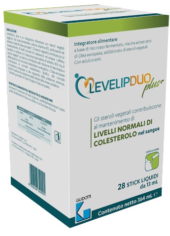 LEVELIPDUO PLUS 28 STICK DA 13 ML - Farmamood