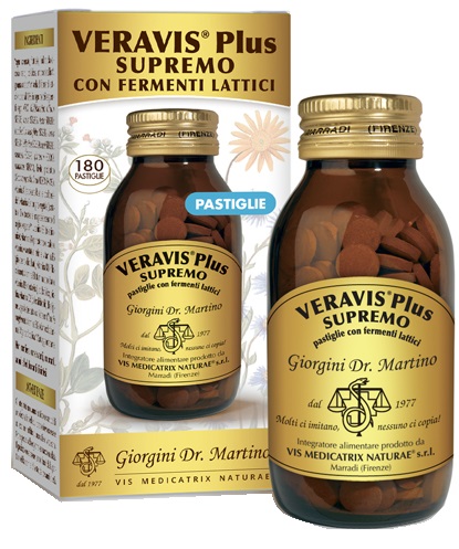 VERAVIS PLUS SUPREMO FERMENTI LATTICI PASTIGLIE 90 G - Farmamood