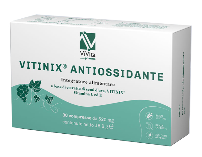 VITINIX ANTIOSSIDANTE 30 COMPRESSE - Farmamood