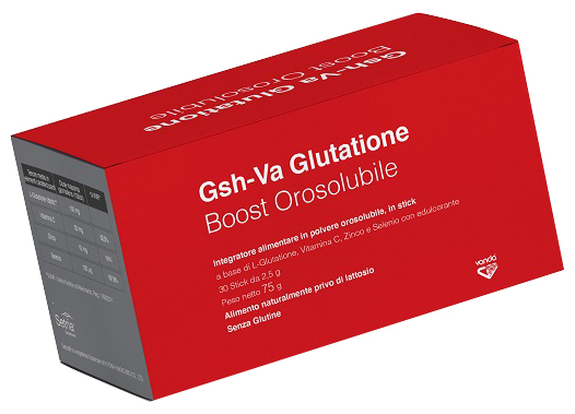 GSH VA GLUTATIONE BOOST 30 STICK OROSOLUBILI - Farmamood