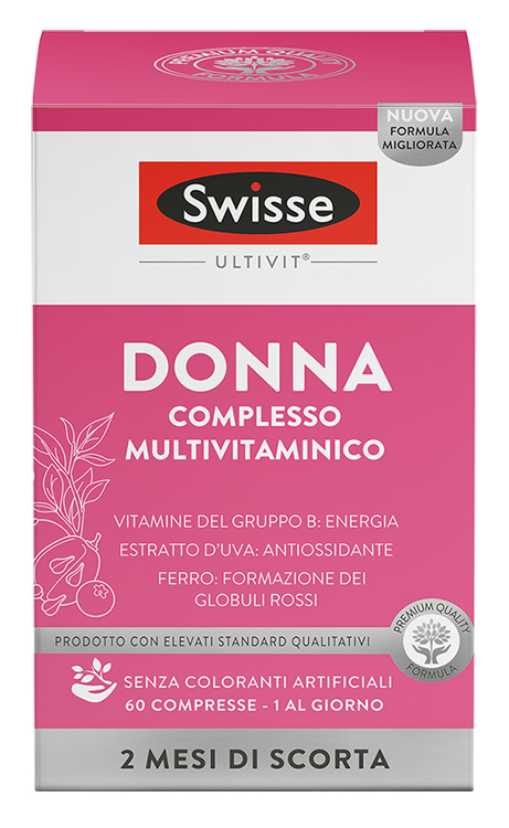SWISSE MULTIVIT DONNA 60 COMPRESSE - Farmamood