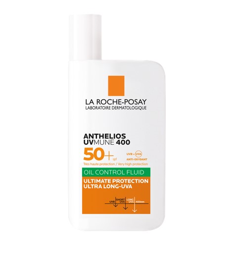 ANTHELIOS FLUIDO OIL CONTROL CON PROFUMO UVMUNE SPF50+ 50 ML - Farmamood