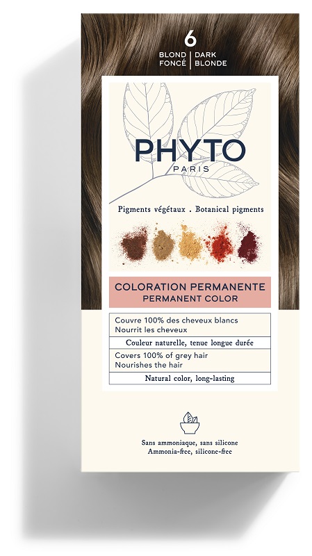 COLOR KIT 6 BIONDO SCURO LATTE RIVELATORE 50 ML + CREMA COLORANTE 50 ML + MASCHERA PROTETTIVA COLORE 12 ML + GUANTI - Farmamood
