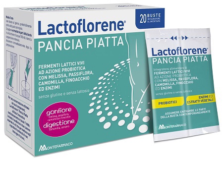 LACTOFLORENE PANCIA PIATTA 20 BUSTINE - Farmamood