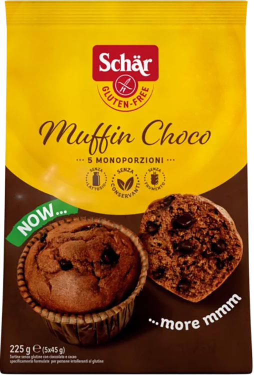 SCHAR MUFFIN CHOCO 225 G - Farmamood