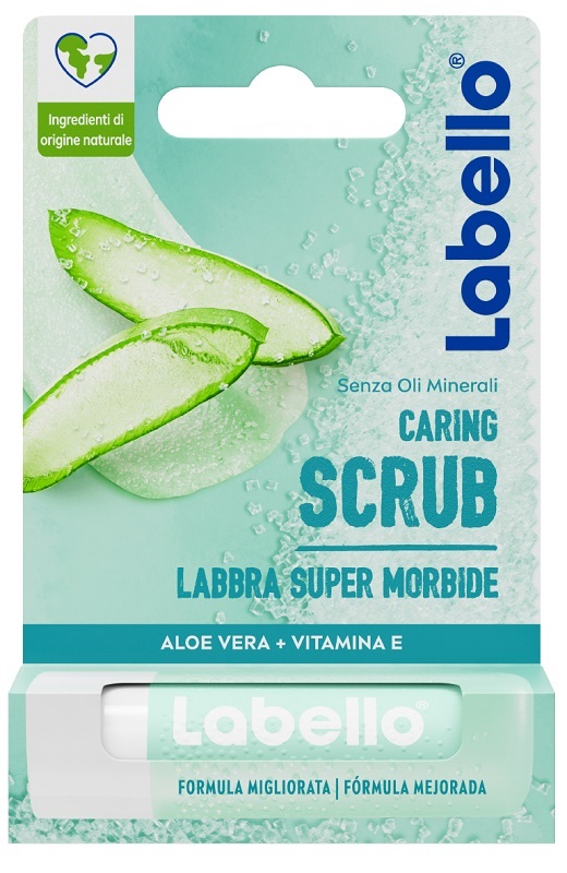 LABELLO STICK SCRUB ALOE VERA 5,5 ML - Farmamood