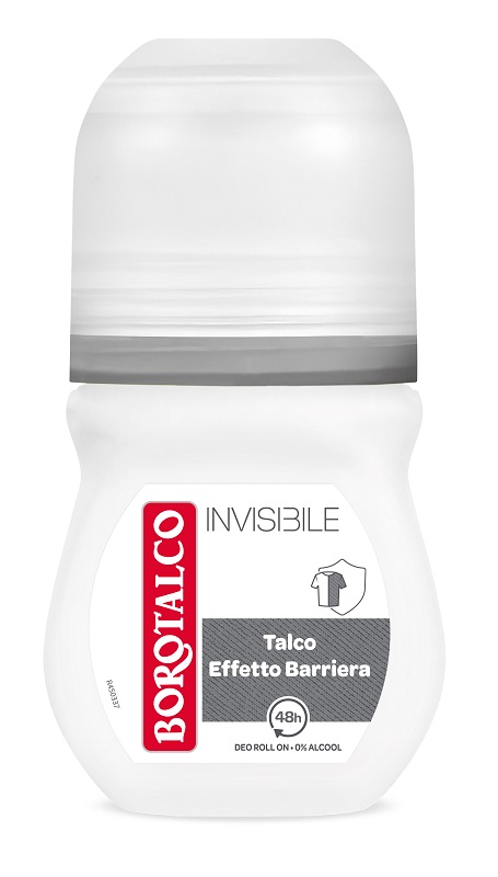 BOROTALCO DEO ROLL INVISIBILE GRIGIO 50 ML - Farmamood