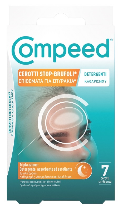 COMPEED CEROTTI STOP BRUFOLI DETERGENTI 7 PEZZI - Farmamood