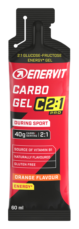 ENERVIT C2 1 CARBO GEL ORANGE 60 ML - Farmamood