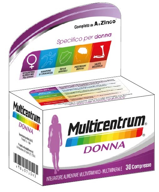 MULTICENTRUM DONNA 30 COMPRESSE - Farmamood