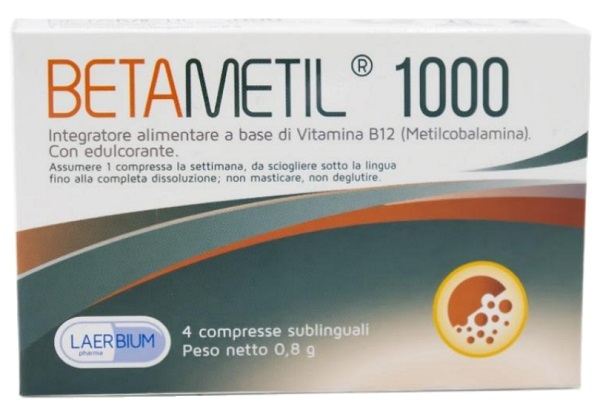 BETAMETIL 1000 4 COMPRESSE SUBLINGUALI - Farmamood