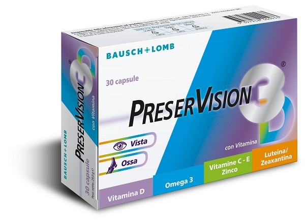 PRESERVISION 3D 30 CAPSULE MOLLI - Farmamood