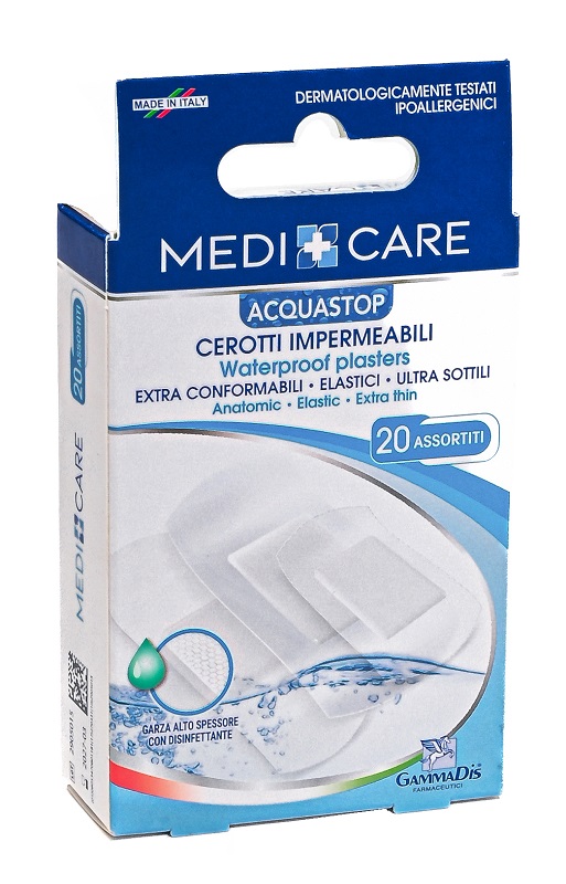 CEROTTO MEDICARE ANTIACQUA ASSORTITI 20 PEZZI - Farmamood