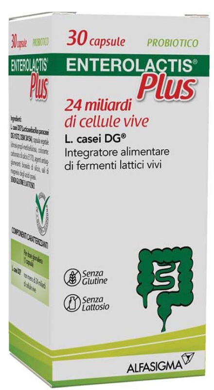 ENTEROLACTIS PLUS 30 CAPSULE - Farmamood