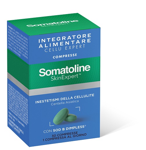 SOMATOLINE INTEGRATORE CELLULITE EXPERT 30 COMPRESSE - Farmamood
