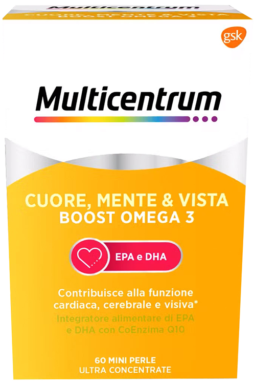MULTICENTRUM BOOST OMEGA 120 CAPSULE - Farmamood