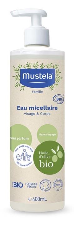 MUSTELA ACQUA MICELLARE BIO 400 ML - Farmamood