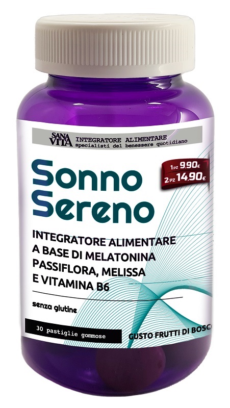 SANAVITA SONNO SERENO 30 GOMMOSE - Farmamood