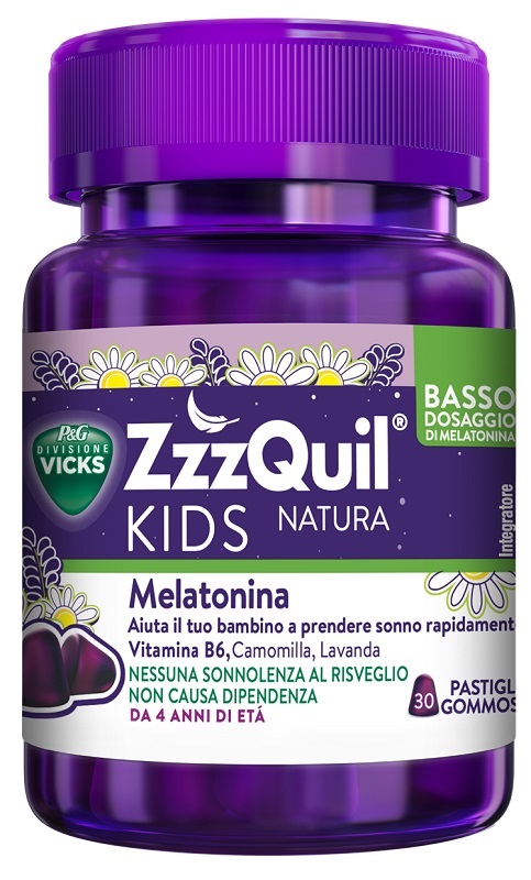 VICKS ZZZQUIL KIDS NATURA 30 PASTIGLIE GOMMOSE - Farmamood