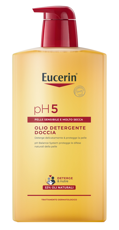 EUCERIN OLIO DOCCIA PH5 1 LITRO - Farmamood