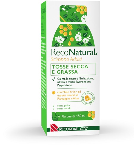 RECONATURAL SCIROPPO TOSSE ADULTI 150 ML - Farmamood