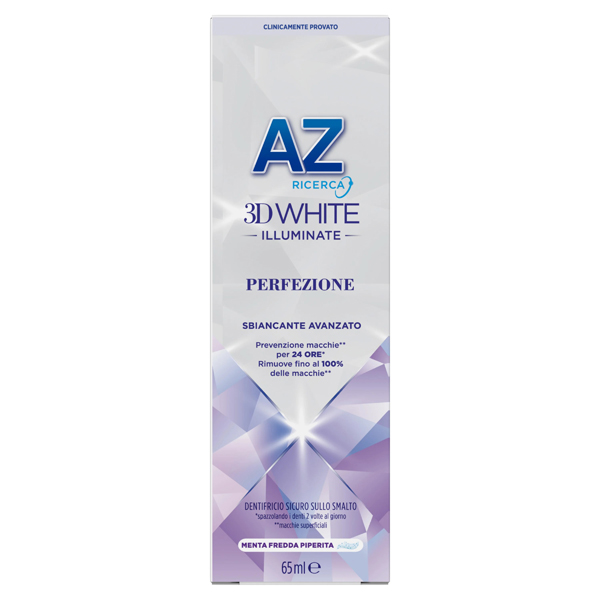AZ 3D WHITE DENTIFRICIO ILLUMINANTE PERFEZIONE 50 ML - Farmamood